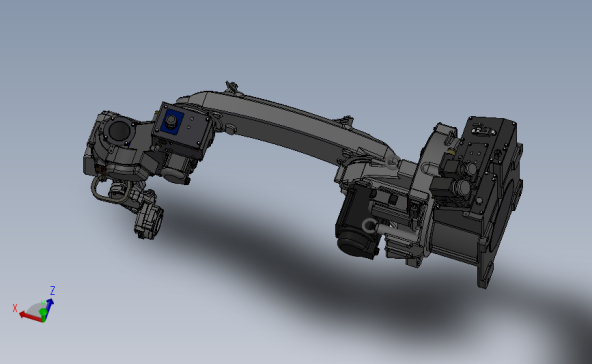 松下机器人TM-1400. 3D模型SolidWorks三维设计图