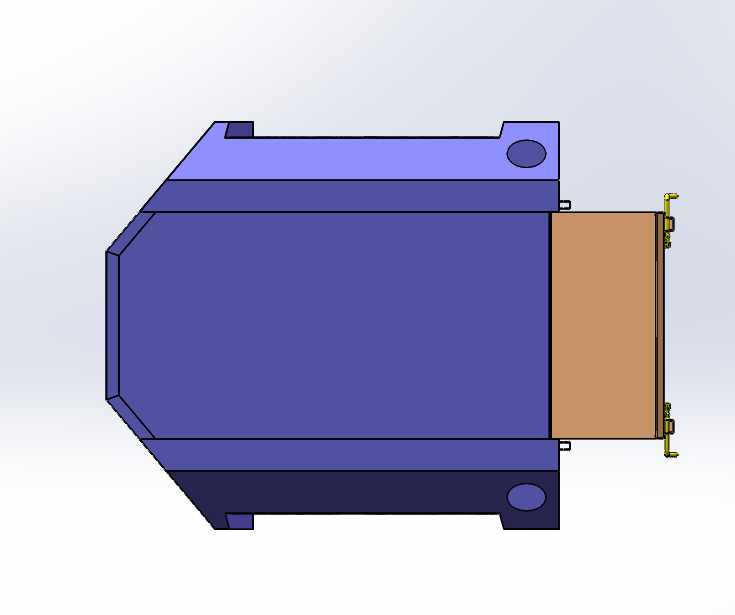 车辆后段运输仓组装