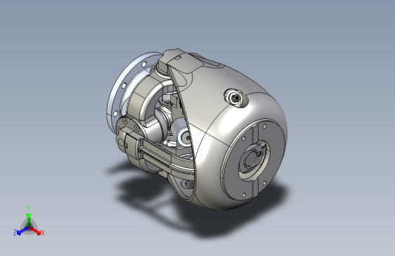 万向节tcvj-8c10 3D模型SolidWorks三维设计图