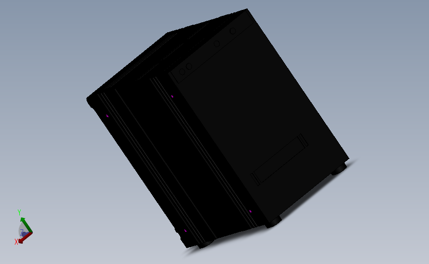 图像传感器 3D模型SolidWorks三维设计图