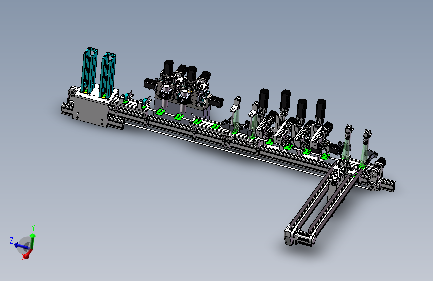 铣槽挑线机（SW设计三维模型） 3D模型SolidWorks三维设计图