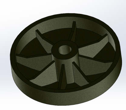 提手上盖模具图