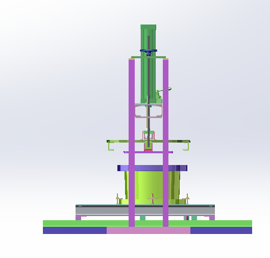 双层保温桶填充泡沫装置