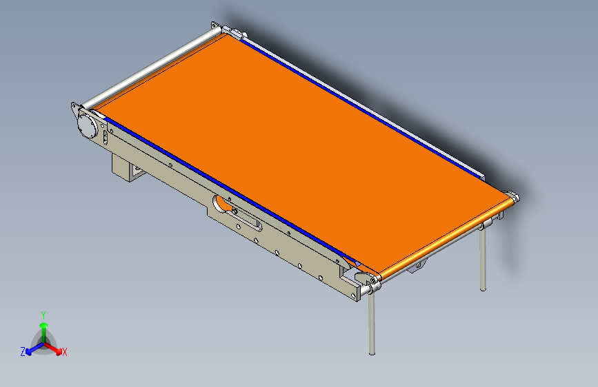 伸缩式输送皮带线