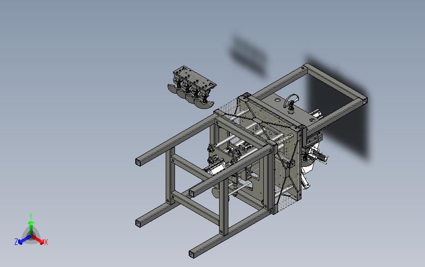 气密性试验装置 3D模型SolidWorks三维设计图