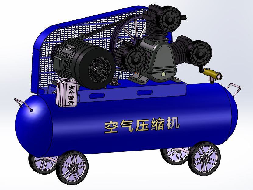 空气压缩机3D模型