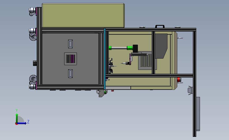 汽车雨刮器电机性能测试机 非标自动化设备 3D模型SolidWorks三维设计图