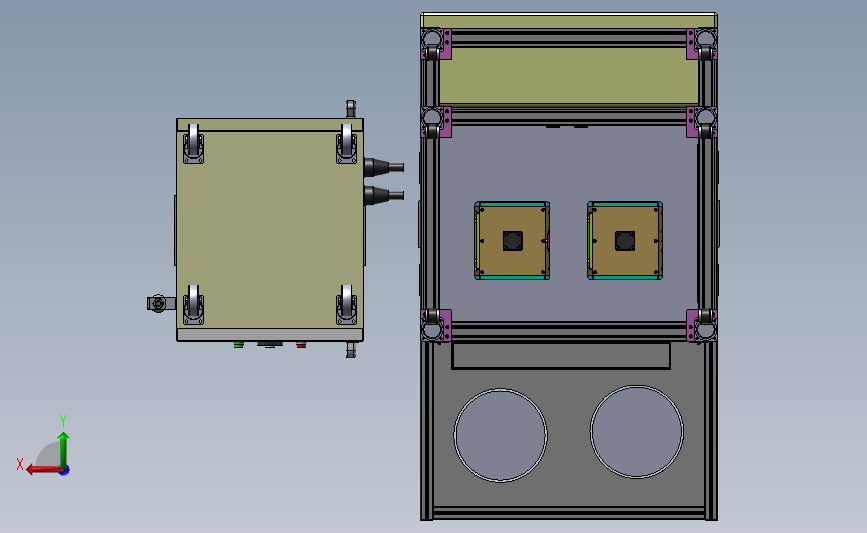 汽车雨刮器电机性能测试机 非标自动化设备 3D模型SolidWorks三维设计图