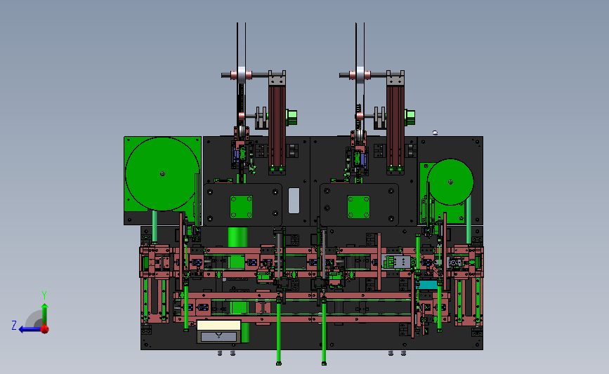 全自动继电器组装设备3D模型SolidWorks三维设计图