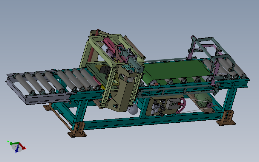切硬塑泥条机（重型切条机） 3D模型SolidWorks三维设计图