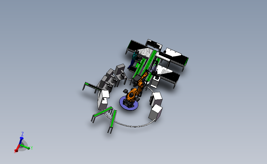 球阀组装机 3D模型SolidWorks三维设计图