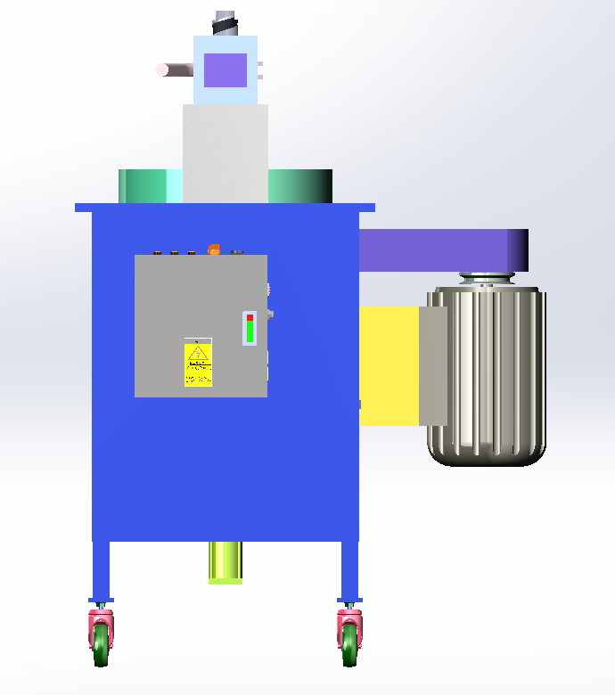 圆筒件内卷圆机