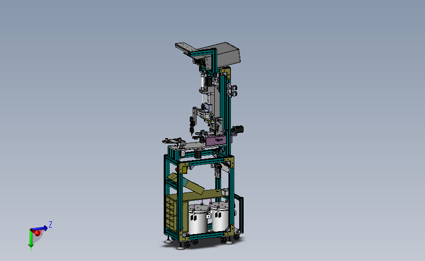 全自动涂胶机、T铁涂胶设备设计3D图纸 3D模型SolidWorks三维设计图