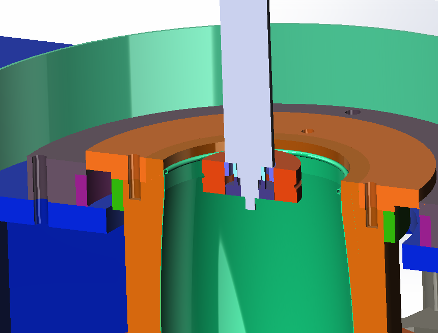 圆筒件内卷圆机