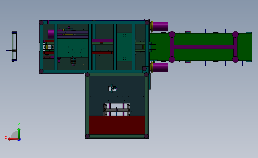 全自动纸箱包装机设计 3D模型SolidWorks三维设计图