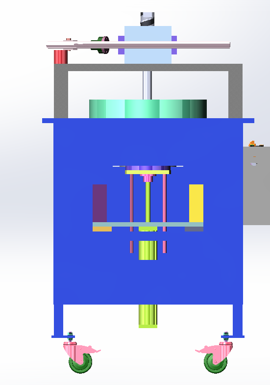 圆筒件内卷圆机
