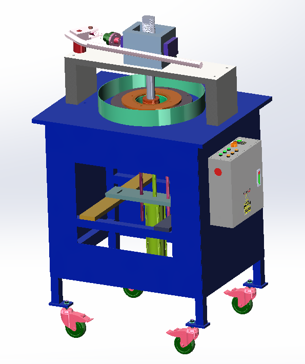 圆筒件内卷圆机