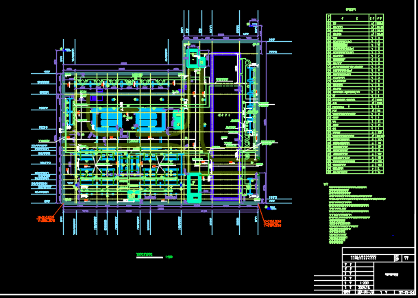 110kV变电站总平面及竖向布置图