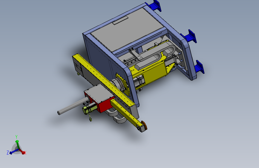 上料机械手 3D模型SolidWorks三维设计图