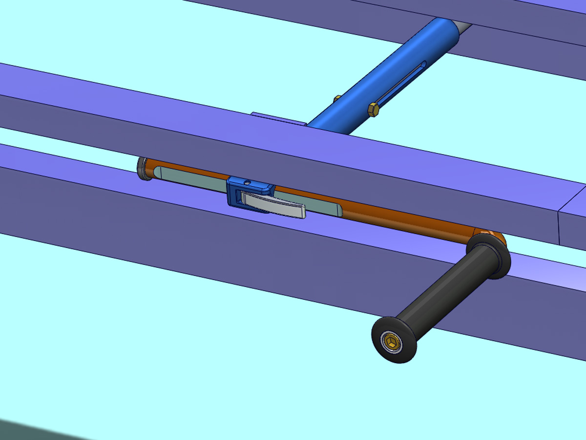 升降式工作台 3D模型SolidWorks三维设计图
