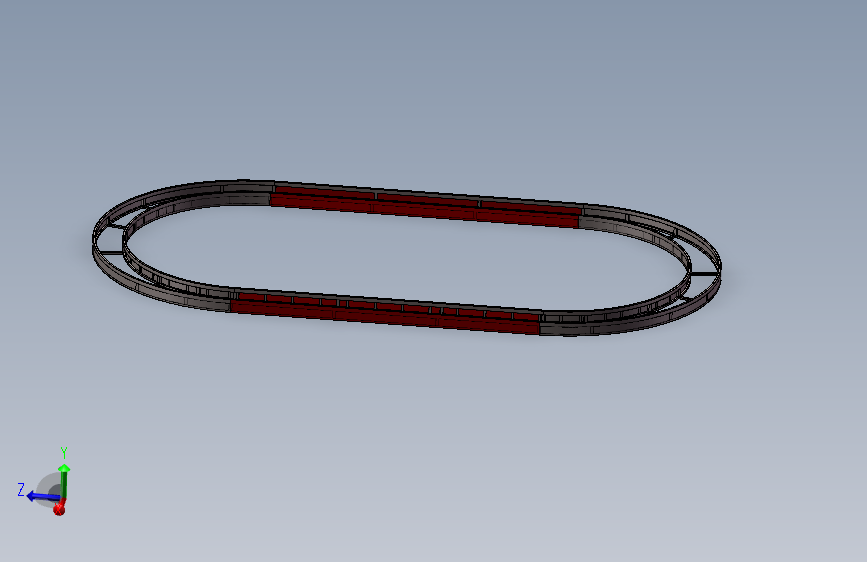 交叉带自动分拣机(很详细的模型) 3D模型SolidWorks三维设计图