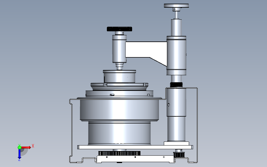 精密研磨机 3D模型SolidWorks三维设计图