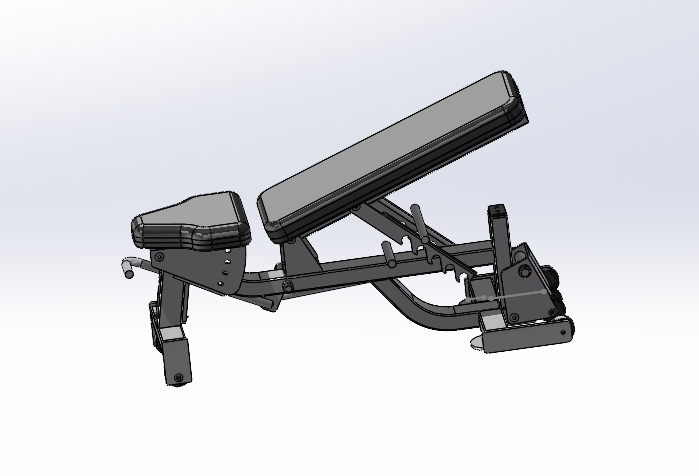 可调节力量哑铃训练椅
