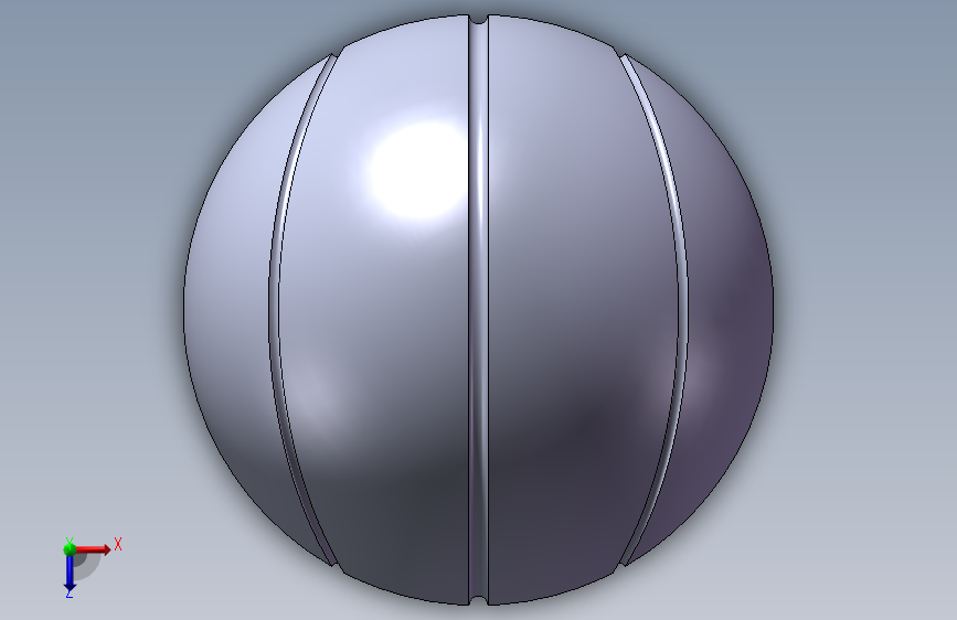 篮球(视频教程+Sldprt源文件) 视频教程SolidWorks三维设计图