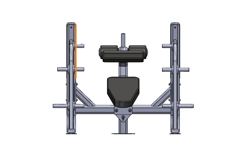 推举下斜训练器