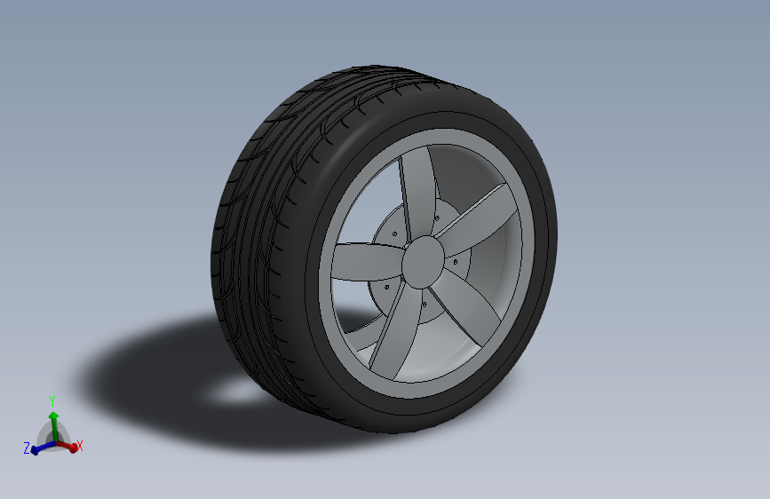 经典轿车模型 3D模型SolidWorks三维设计图