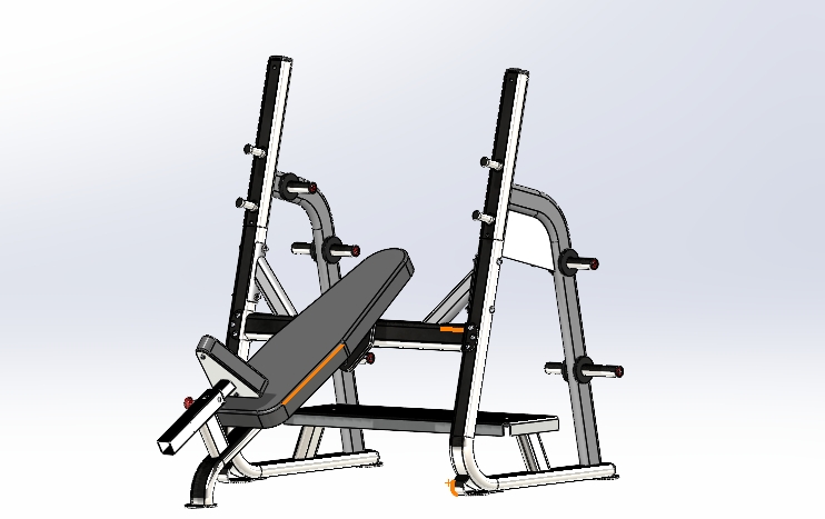 推举下斜训练器