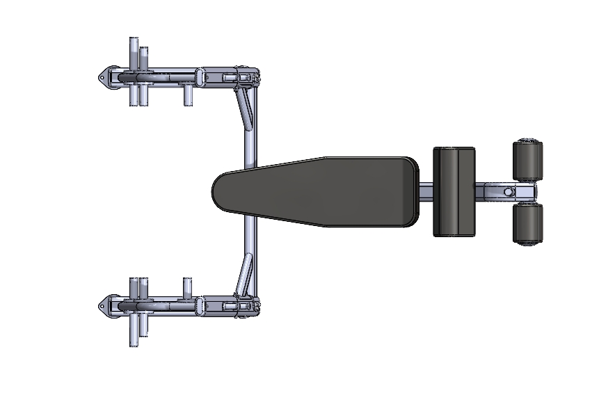 推举下斜训练器