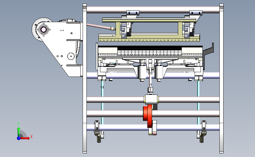 经典的国产经编机 3D模型SolidWorks三维设计图