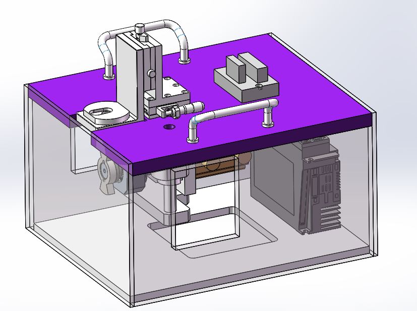 生产测试工装3D模型