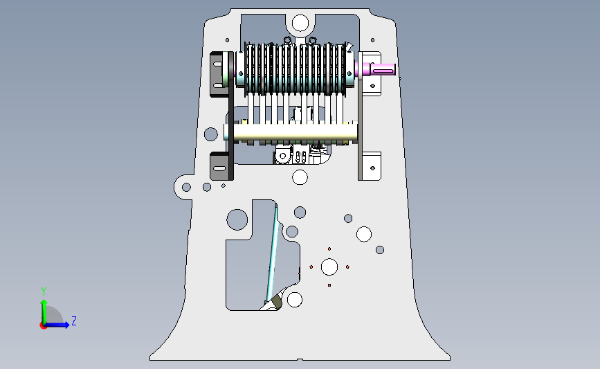 经典的国产经编机 3D模型SolidWorks三维设计图