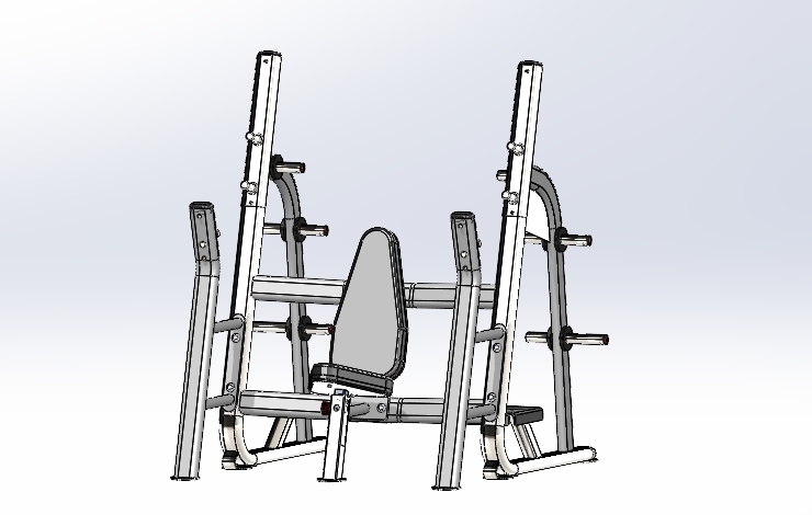 坐姿推举训练器