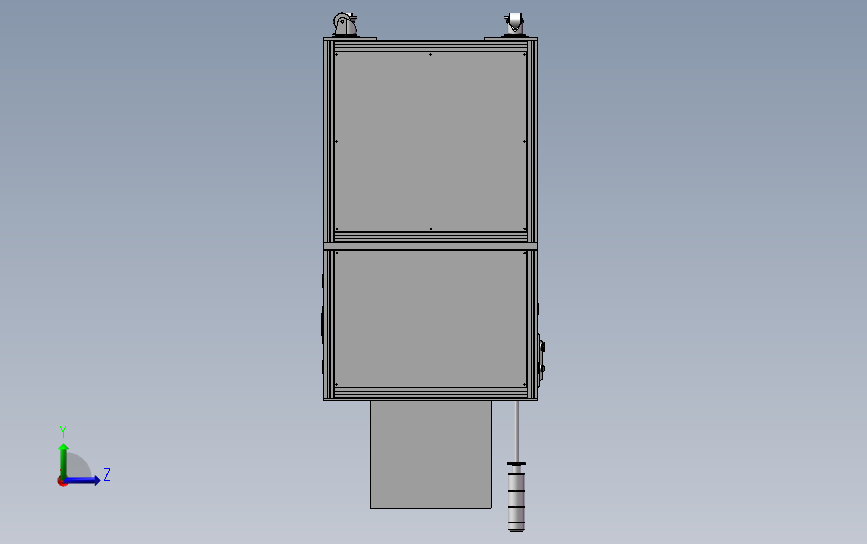 锂电池点焊机3D模型SolidWorks三维设计图