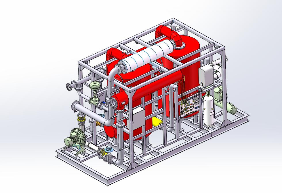 空气净化干燥机模型 3D模型SolidWorks三维设计图