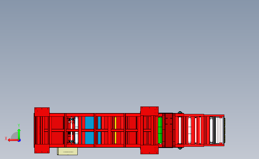 快速伸缩式皮带机 装车卸货皮带机 3D模型SolidWorks三维设计图
