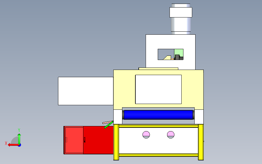 流水线设备 3D模型SolidWorks三维设计图