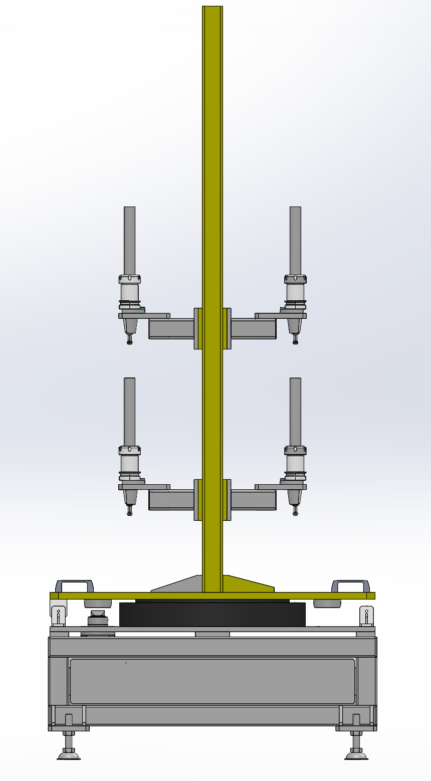 刀具手动旋转台