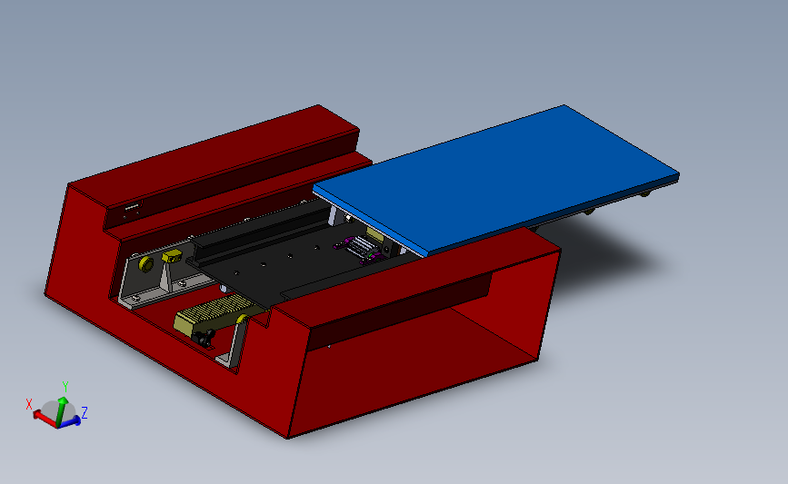 立体仓库 3D模型SolidWorks三维设计图