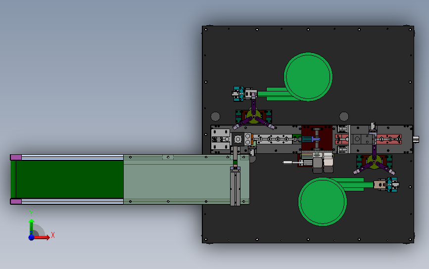 锂电池自动碰焊设备 3D模型SolidWorks三维设计图