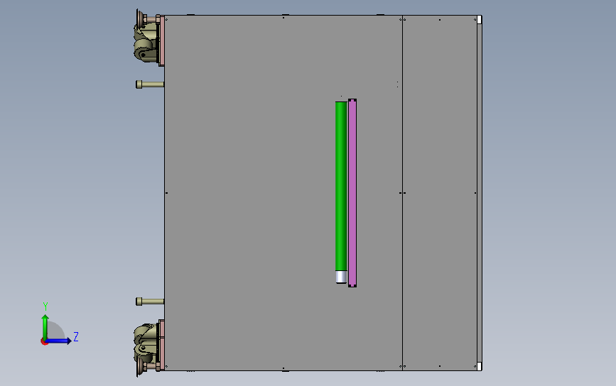 流水线回流升降机、单缸气动升降机 3D模型SolidWorks三维设计图
