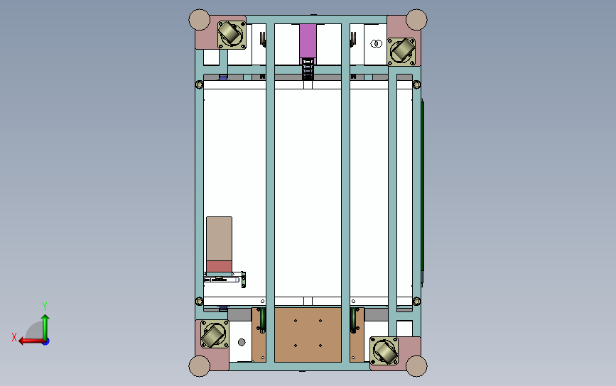 流水线回流升降机、单缸气动升降机 3D模型SolidWorks三维设计图