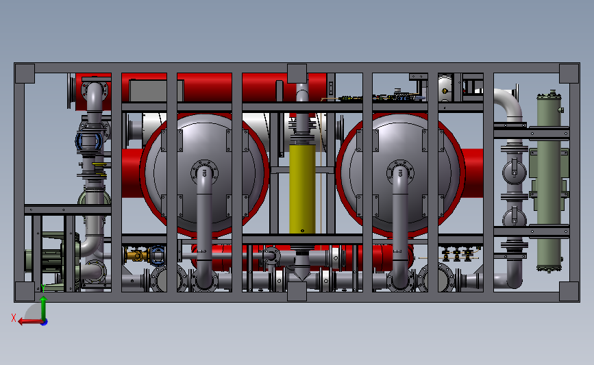 空气净化干燥机模型 3D模型SolidWorks三维设计图