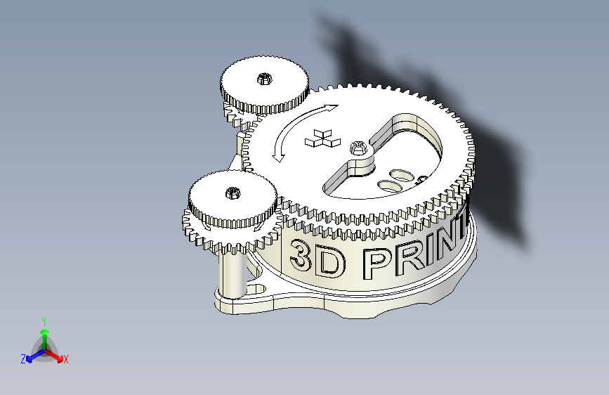 另类齿轮箱图纸 3D模型SolidWorks三维设计图