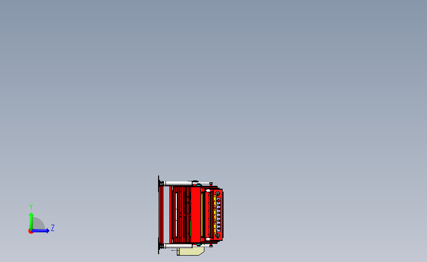 快速伸缩式皮带机 装车卸货皮带机 3D模型SolidWorks三维设计图