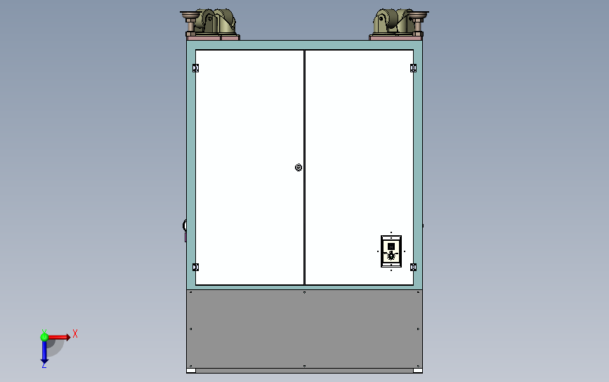 流水线回流升降机、单缸气动升降机 3D模型SolidWorks三维设计图