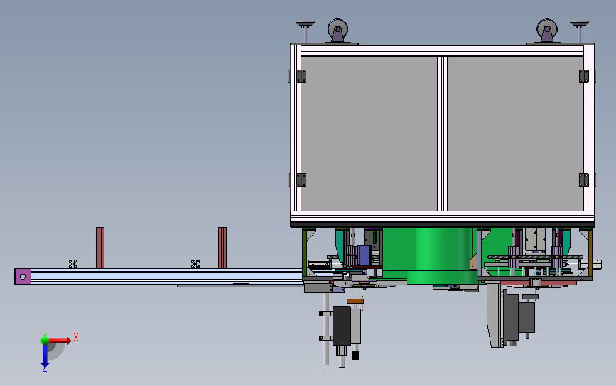 锂电池自动碰焊设备 3D模型SolidWorks三维设计图